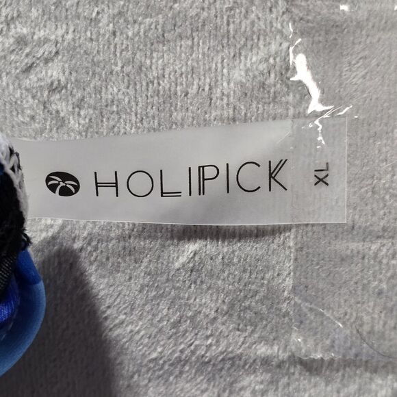 Holipick Tankini Top Swimsuit Top Size XL‎ Racerback U Neck Tie Side Drawstrings - Picture 5 of 7